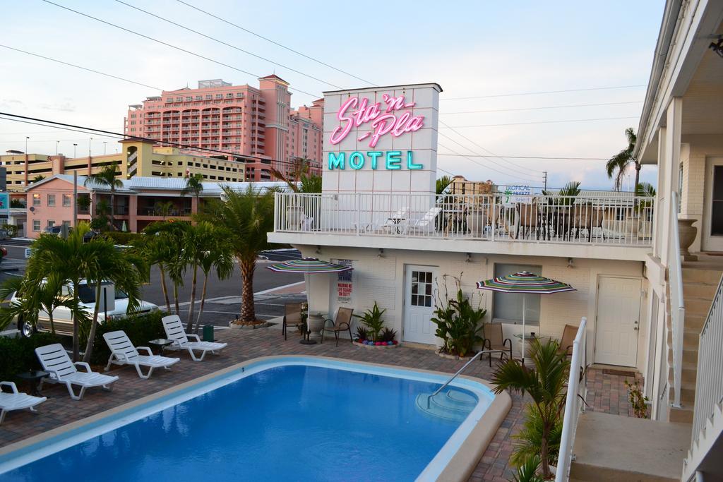 Sta N Pla Motel Clearwater Beach Exterior foto